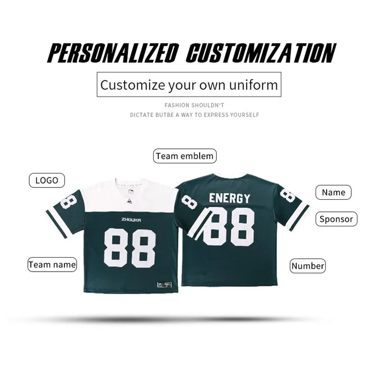 Manufacturer Customization American Football Jersey